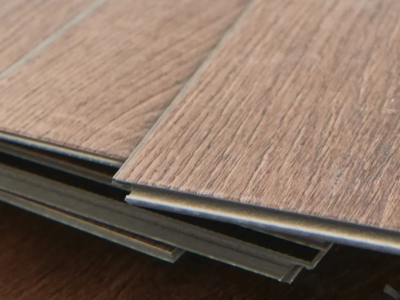 Luxury Vinyl Tile Flooring Makeover