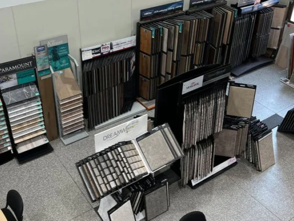 Carpet Depot's showroom at the Whitmore Lake, MI location